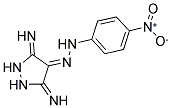 3,5-DIIMINOPYRAZOLIDIN-4-ONE (4-NITROPHENYL)HYDRAZONE 结构式