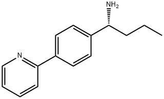 (1R)-1-(4-(2-PYRIDYL)PHENYL)BUTYLAMINE 结构式