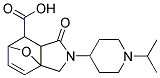 3-(1-ISOPROPYL-PIPERIDIN-4-YL)-4-OXO-10-OXA-3-AZA-TRICYCLO[5.2.1.0(1,5)]DEC-8-ENE-6-CARBOXYLIC ACID 结构式