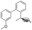 (1S)-1-[2-(3-METHOXYPHENYL)PHENYL]ETHYLAMINE 结构式