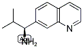 (1S)-2-METHYL-1-(7-QUINOLYL)PROPYLAMINE 结构式