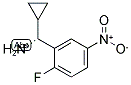 (1R)CYCLOPROPYL(2-FLUORO-5-NITROPHENYL)METHYLAMINE 结构式