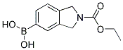 2-(Ethoxycarbonyl)isoindolin-5-ylboronic acid 结构式