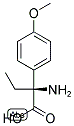 (2S)-2-AMINO-2-(4-METHOXYPHENYL)BUTANOIC ACID 结构式
