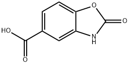 2-氧-2,3-二羟基苯并恶唑-5-甲酸 结构式