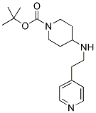 1-BOC-4-[(PYRIDIN-4-YLETHYL)-AMINO]-PIPERIDINE 结构式