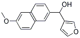 3-FURYL-(6-METHOXY-2-NAPHTHYL)METHANOL 结构式
