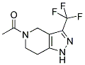 5-Acetyl-4,5,6,7-tetrahydro-3-(trifluoromethyl)pyrazolo-[4,3-c]-pyridine 结构式