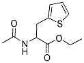 2-Acetylamino-3-(2-thienyl)propionic acid ethyl ester 结构式