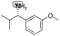 (1S)-1-(3-Methoxyphenyl)-2-methylpropylamine 结构式