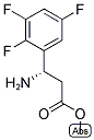 METHYL (3S)-3-AMINO-3-(2,3,5-TRIFLUOROPHENYL)PROPANOATE 结构式