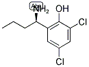 2-((1R)-1-AMINOBUTYL)-4,6-DICHLOROPHENOL 结构式