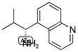 (1R)-2-Methyl-1-(5-quinolyl)propylamine 结构式
