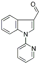 1-PYRIDIN-2-YL-1H-INDOLE-3-CARBALDEHYDE 结构式