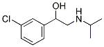 1-(3-氯苯基)-2-异丙胺乙醇 结构式