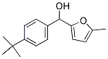 4-TERT-BUTYLPHENYL-(5-METHYL-2-FURYL)METHANOL 结构式