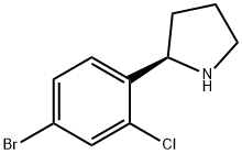 (2R)-2-(4-BROMO-2-CHLOROPHENYL)PYRROLIDINE