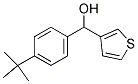 4-TERT-BUTYLPHENYL-(3-THIENYL)METHANOL 结构式