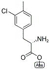 METHYL (2S)-2-AMINO-3-(3-CHLORO-4-METHYLPHENYL)PROPANOATE 结构式