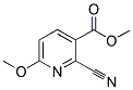 METHYL 2-CYANO-6-METHOXYNICOTINATE 结构式