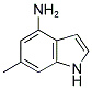 4-AMINO-6-METHYL INDOLE 结构式
