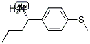 (1S)-1-(4-METHYLTHIOPHENYL)BUTYLAMINE 结构式