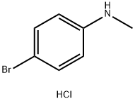 4-BROMO-N-METHYLANILINE, HCL 结构式
