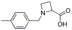 1-(4-METHYL-BENZYL)-AZETIDINE-2-CARBOXYLIC ACID 结构式