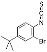 2-BROMO-4-TERT-BUTYLPHENYL ISOTHIOCYANATE 结构式