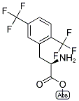 METHYL (2R)-2-AMINO-3-[2,5-BIS(TRIFLUOROMETHYL)PHENYL]PROPANOATE 结构式