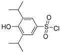 4-HYDROXY-3,5-DIISOPROPYL-BENZENESULFONYL CHLORIDE 结构式