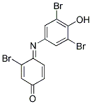 O-BROMOPHENOLINDO-2,6-DIBROMOPHENOL 结构式