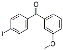 4-IODO-3'-METHOXYBENZOPHENONE 结构式