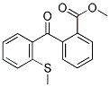 METHYL 2-(2-METHYLTHIOBENZOYL)BENZOATE 结构式