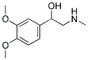 1-(3,4-二甲氧基苯基)-2-(甲基氨)乙醇 结构式