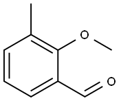 2-甲氧基-3-甲基苯甲醛 结构式