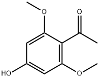 1-(4-羟基-2,6-二甲氧基苯基)乙酮 结构式