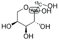 L-[1-13C]FRUCTOSE 结构式