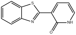 3-(1,3-BENZOTHIAZOL-2-YL)-2-PYRIDINOL 结构式