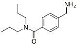 4-(AMINOMETHYL)-N,N-DIPROPYLBENZAMIDE 结构式