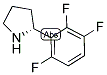 (2R)-2-(2,3,6-TRIFLUOROPHENYL)PYRROLIDINE 结构式