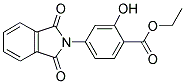 4-(1,3-DIOXO-1,3-DIHYDRO-ISOINDOL-2-YL)-2-HYDROXY-BENZOIC ACID ETHYL ESTER 结构式