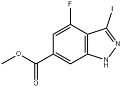 Methyl4-fluoro-3-iodo-1H-indazole-6-carboxylate