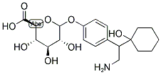 O-DESMETHYL-N,N-DIDESMETHYL VENLAFAXINE GLUCURONIDE 结构式