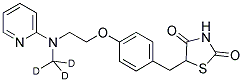 罗格列酮D3 结构式