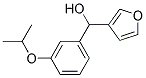呋喃-3-基(3-异丙氧基苯基)甲醇 结构式