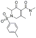 2,5-DIMETHYL-3-OXO-1-(TOLUENE-4-SULFONYL)-1,2,3,6-TETRAHYDROPYRIDINE-4-CARBOXYLIC ACID DIMETHYLAMIDE 结构式