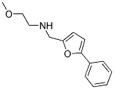 2-METHOXY-N-((5-PHENYL-2-FURYL)METHYL)ETHANAMINE 结构式