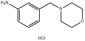 3-MORPHOLIN-4-YLMETHYL-PHENYLAMINE DIHYDROCHLORIDE 结构式