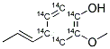 ISOEUGENOL (PHENYL-U-14C) 结构式